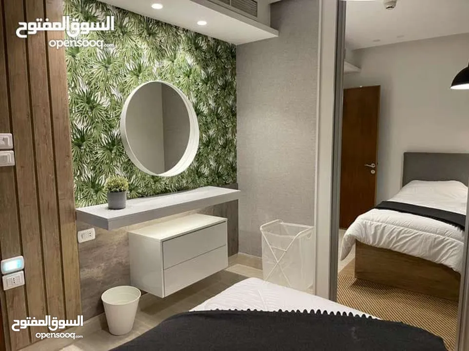 شقة مفروشة بتصميم عصري أرقى مناطق عبدون اعلان رقم (O410)