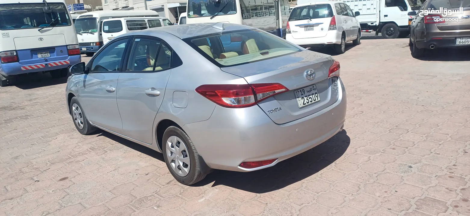 Toyota yaris 2020 model good condition neat and clean only office works used