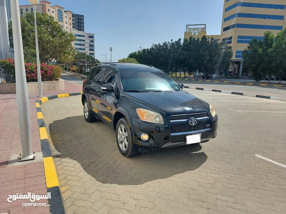 DHS 19500/= TOYOTA RAV4 4X4 2010 V6 مطلوب 20500 درهم  - رقم واحد  - فتح