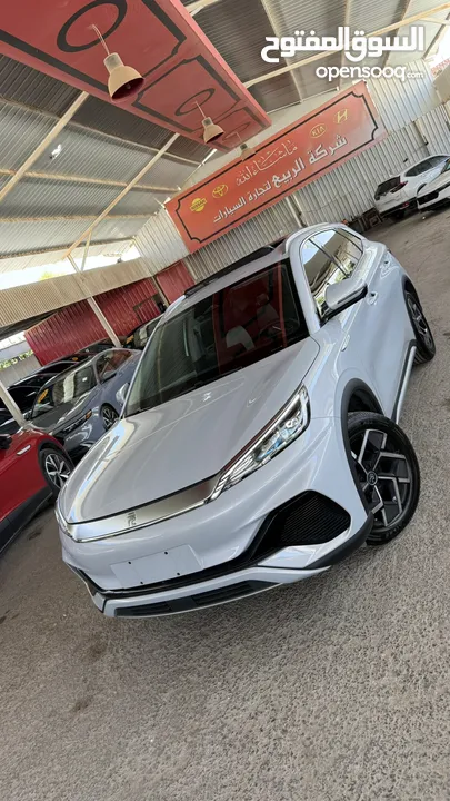 BYD_YUAN_PLUS_ADVANCED_2023  ممشى قليل 11500 كيلو فقط  فحص اتوسكور 94