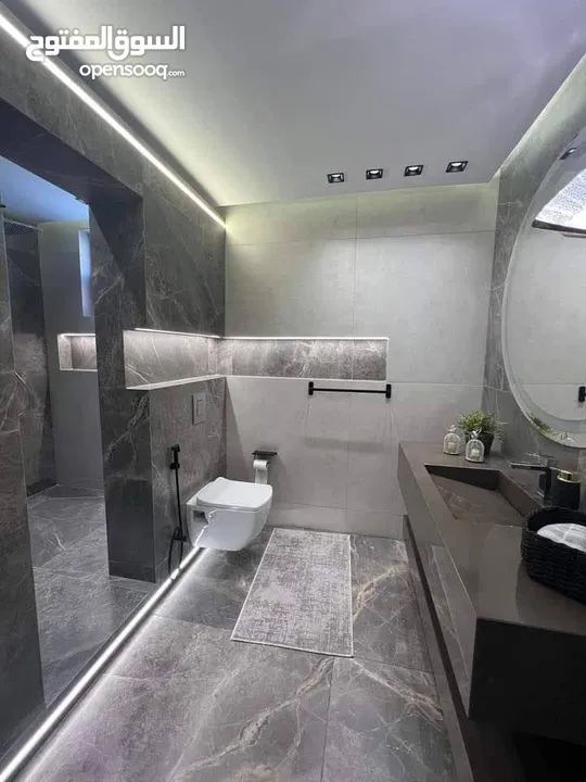 معلم بليط تسليم هندسي تجديد حمامات بأحدث طراز تنفيذ شلالت وبربكيو .فير بلس غاز +فير بليس حطب زرب