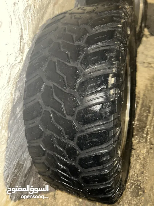 جنط فورد f150  لاريت كروم مدهون اسود بحالة الوكاله