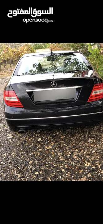 مرسيدس c200 2013 فل اضافت دهان شركه