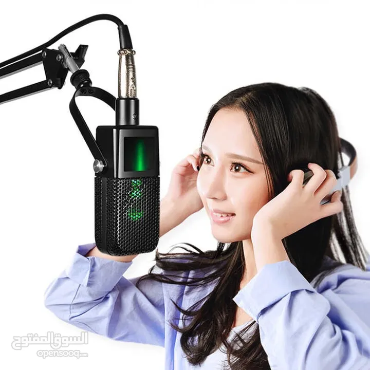 ميكرفون عالى الجودة للبث المباشر و  الستريمنج911 Condenser Microphone