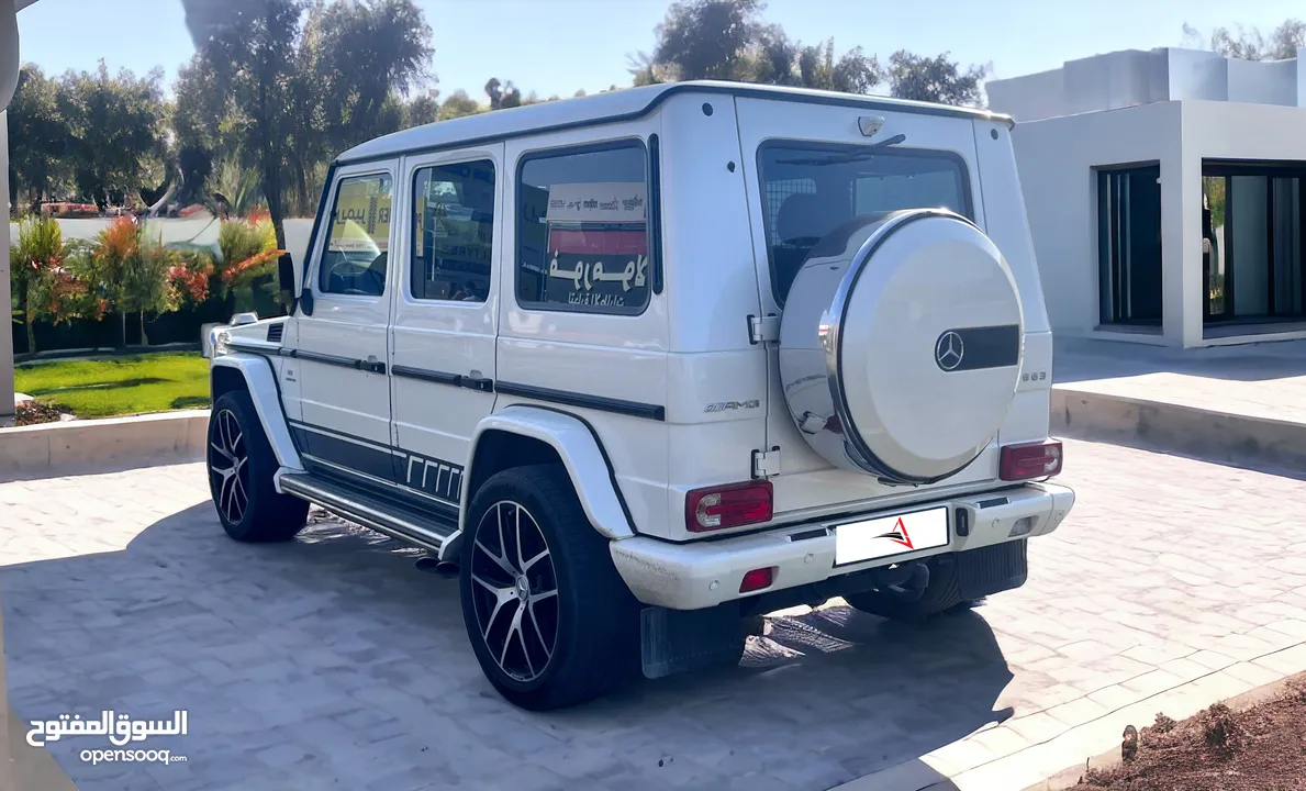 Mercedes G63 AMG GCC SPECS AGENCY MAINTAINED