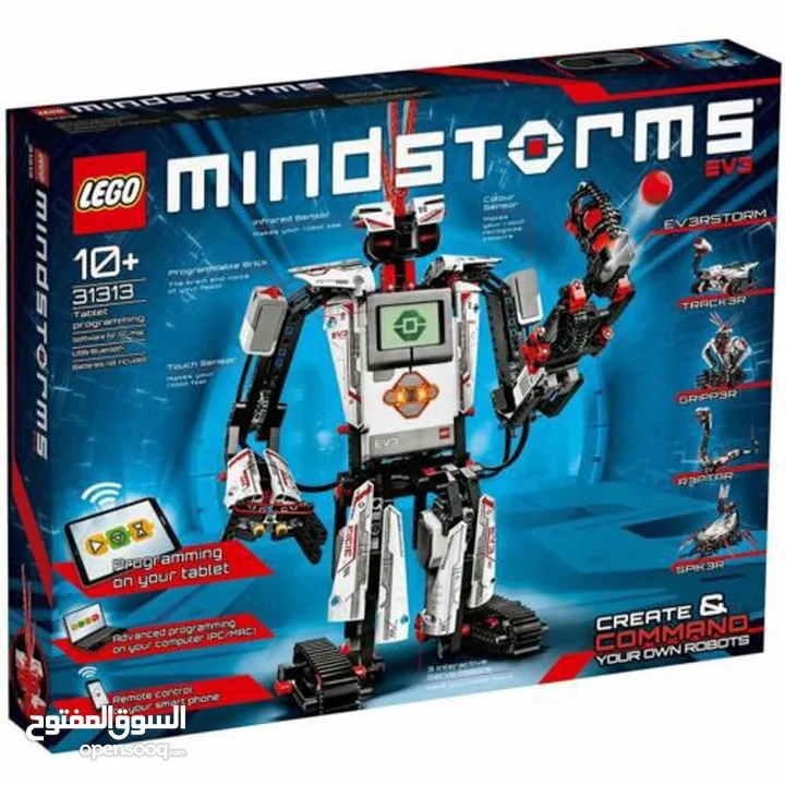 EV3 mindstorm robot مستعمل بحالة الوكالة