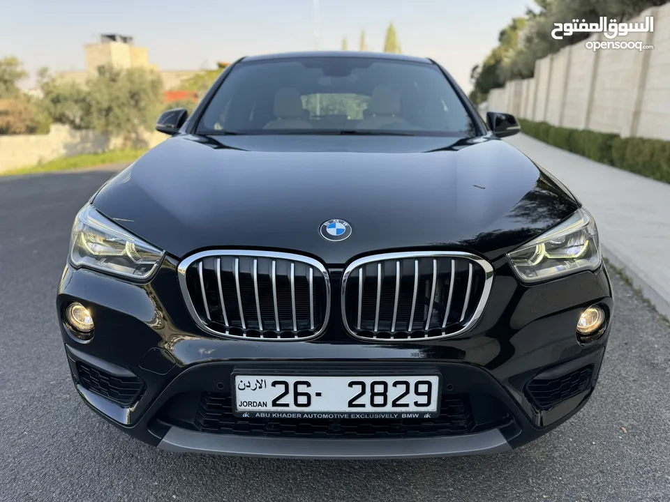 BMW X1 وراد ابو خضر بحالة الجديدة بسعر مغري جدا