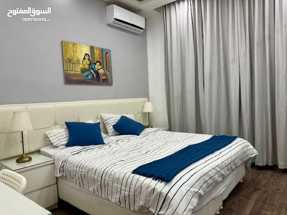 أستوديو مفروشة فرش فاخر للإيجار  - Luxury Furnished Studio Apartment for Rent