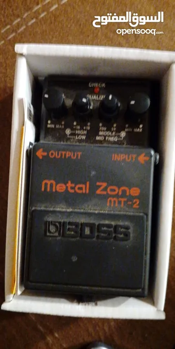 دعسة ديستورشن  metal zone mt2 distortion