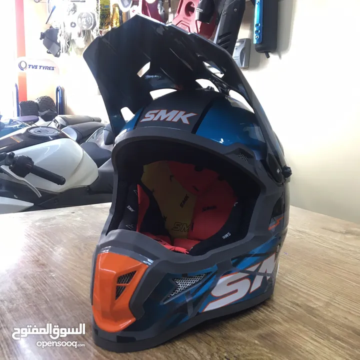 Helmet Motocross Without Visor SMK