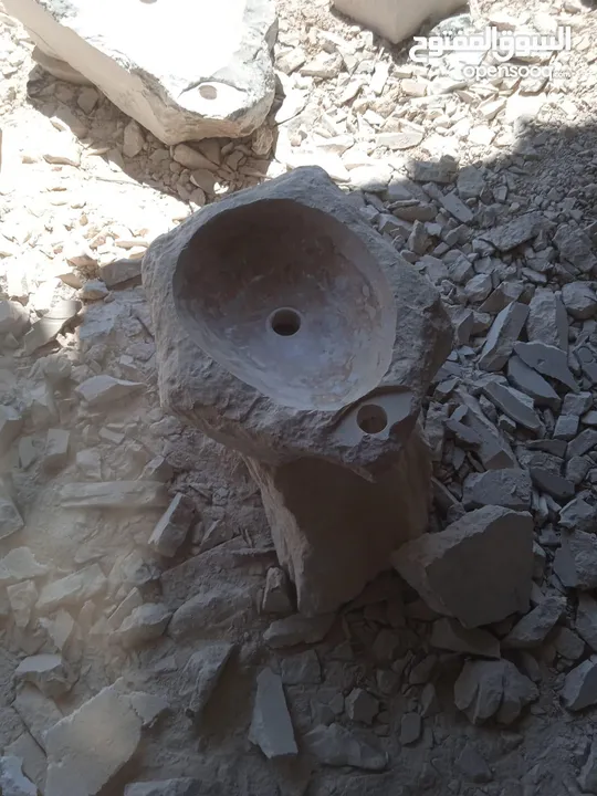 مغاسل حجر طبيعي مميز للبيع بسعر مغري...