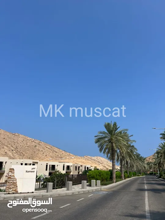 Furnished villa for sale in Muscat bay/ Instalment three years/ Freehold/ Lifetime Residency