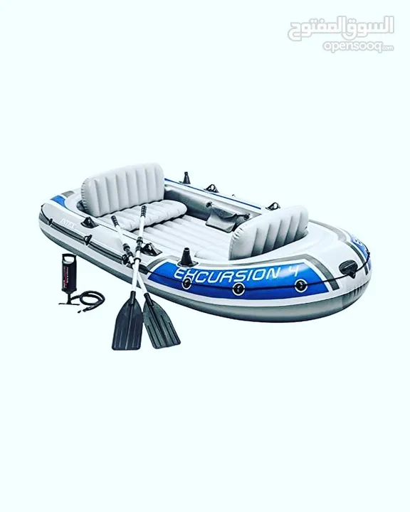 Intex rubber boat