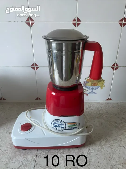 Mixer Grinder 1.5 yr old (1 person used)