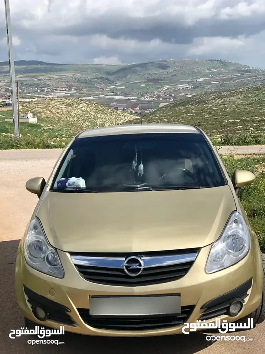 اوبل كورسا 2008 للبيع كاش فقط بسعر 23000 كاش