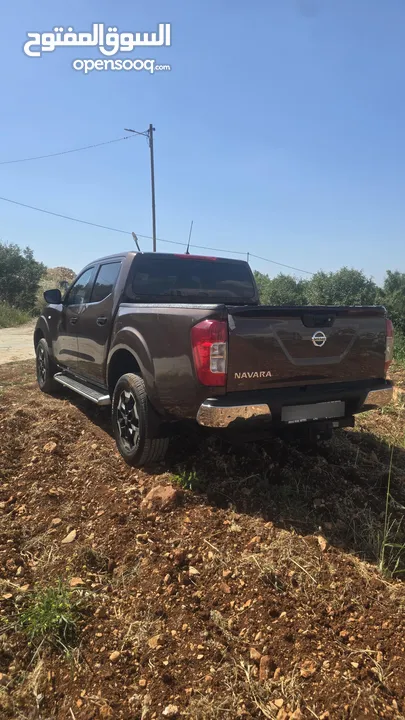 نيسان نافارا موديل 2020 ديزل 4×4 اوتوماتيك ماطور 2500 تيربو رخصه لشهر 7 الجيب بوضع الشركه عداد 35000