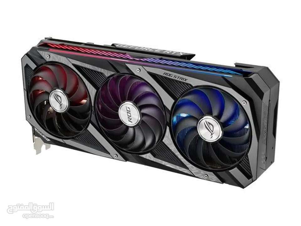 ASUS ROG Strix NVIDIA GeForce RTX 3080 Ti OC Edition Gaming Graphics Card   كرت شاشة 12جيجا