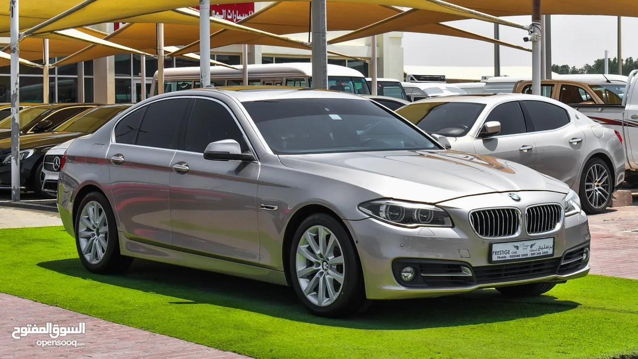 BMW 528I 2015 GCC - WITH SUNROOF