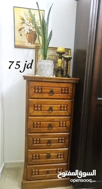 وحدة دروج مستعمل بحالة الجديد خشب صلب ثقيل