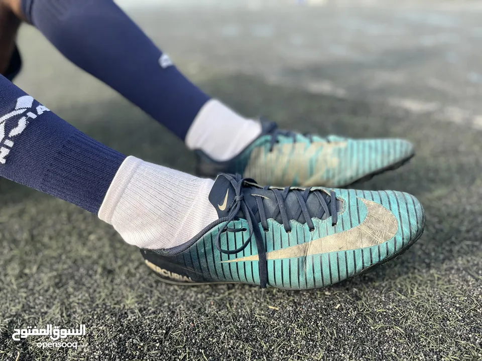 Nike mercurial football shoe