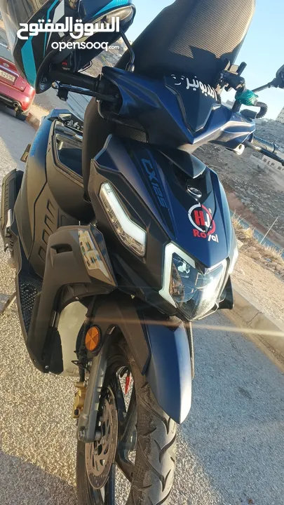 سكوتر QJ 125 cc موديل 2022