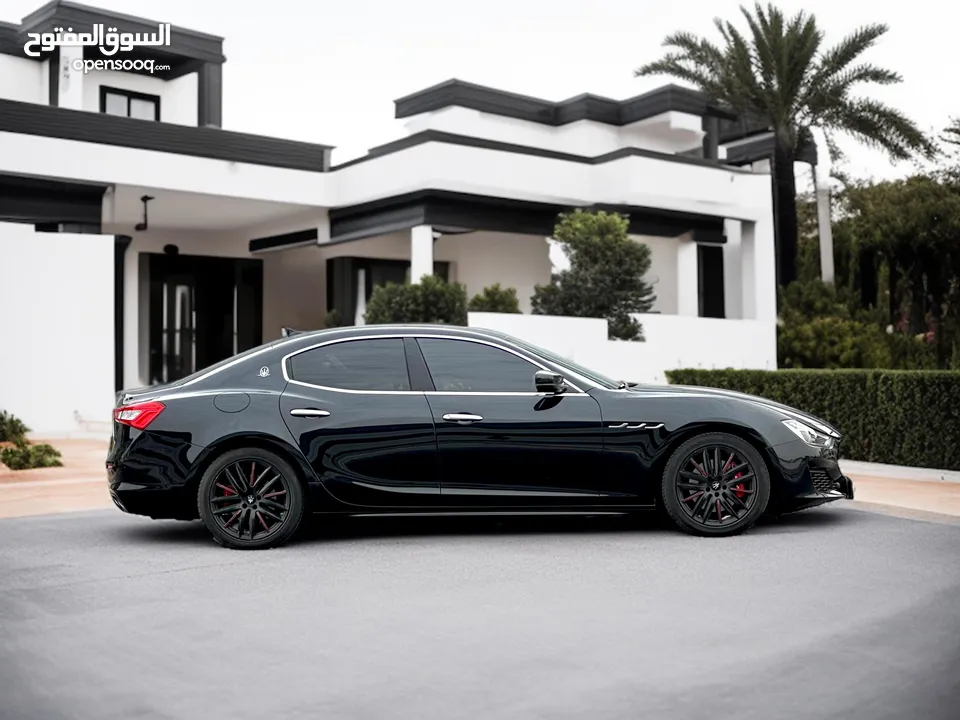 AED 2,480 PM  MASERATI GHIBLI  RIBELLE LIMITED EDITION  3.0L V6  GCC SPECS