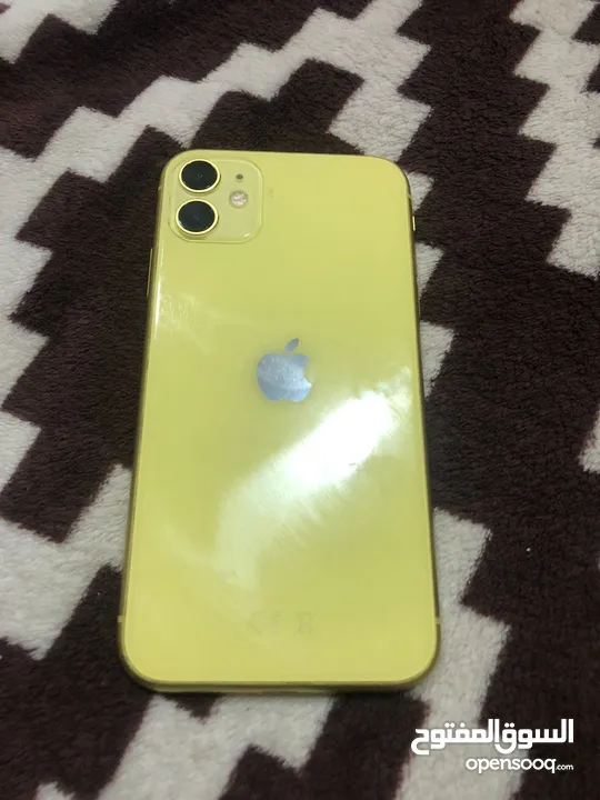 ايفون 11 أصفر نظيف