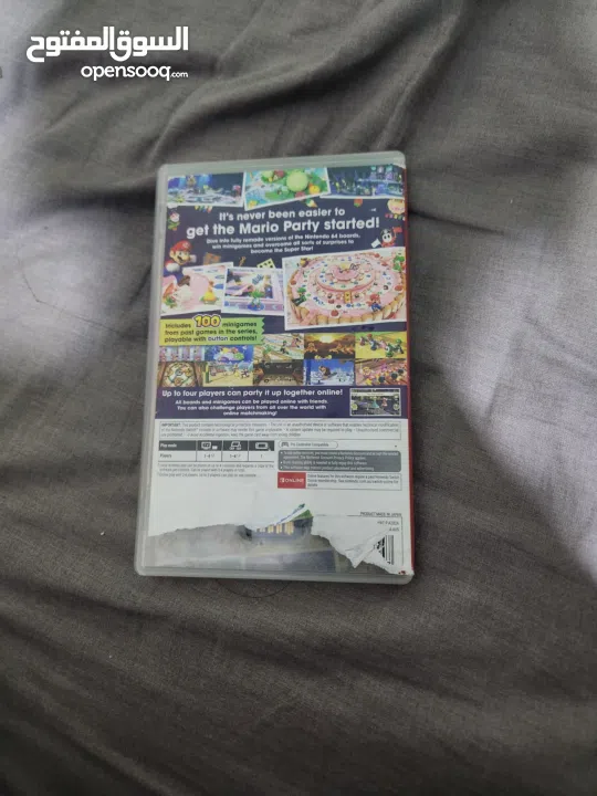 لعبة نينتندو سويتش super Mario party superstarsنينتندو سويتش مع كينترولار