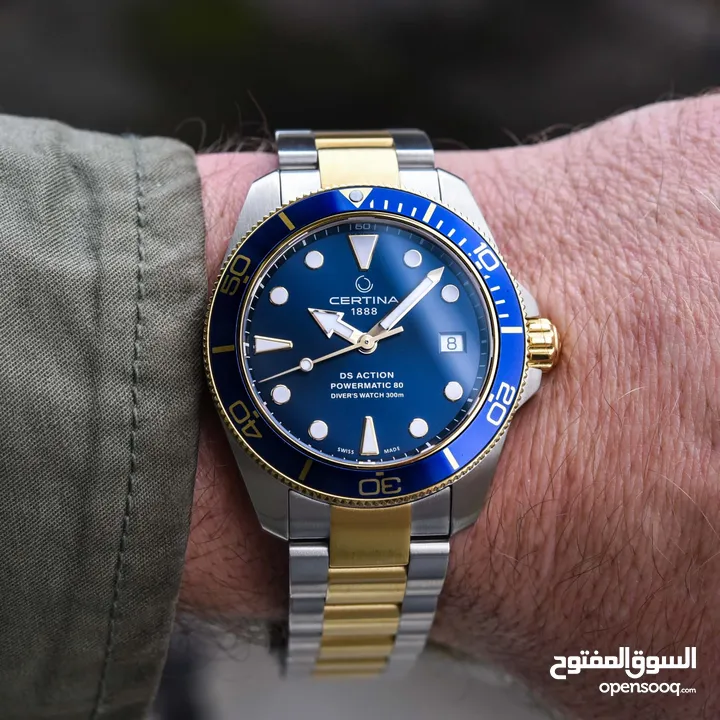 Certina DS Action Diver Blue Gold