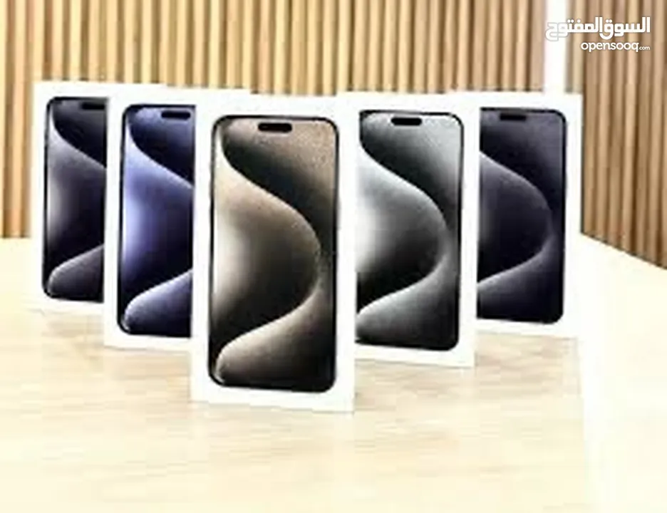 Iphone 15 pro max 256GB  جديد كفالة شرق اوسط كفالة إي سستم كفالة سمارت باي