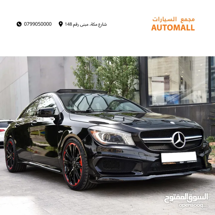 مرسيدس سي ال ايه AMG نايت بكج 2014 Mercedes CLA 45 AMG Edition One 4MATIC Night Package