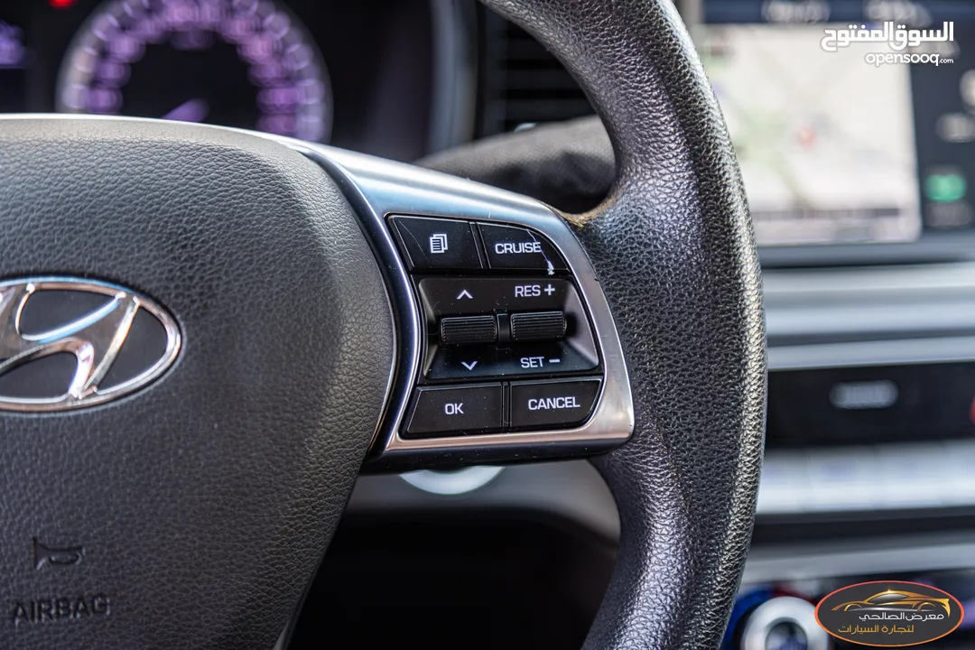 Hyundai Sonata 2019   السيارة بحالة ممتازة جدا
