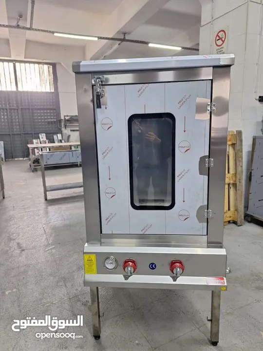 Stainless Steel Bekary Pastry Oven with Gas  , Standard material SS 304 AISI