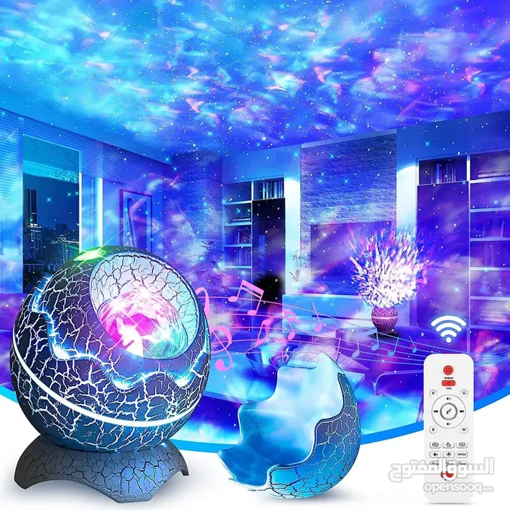 جهاز عرض ضوئي ليلي بيضة الديناصور  فقط بأقل