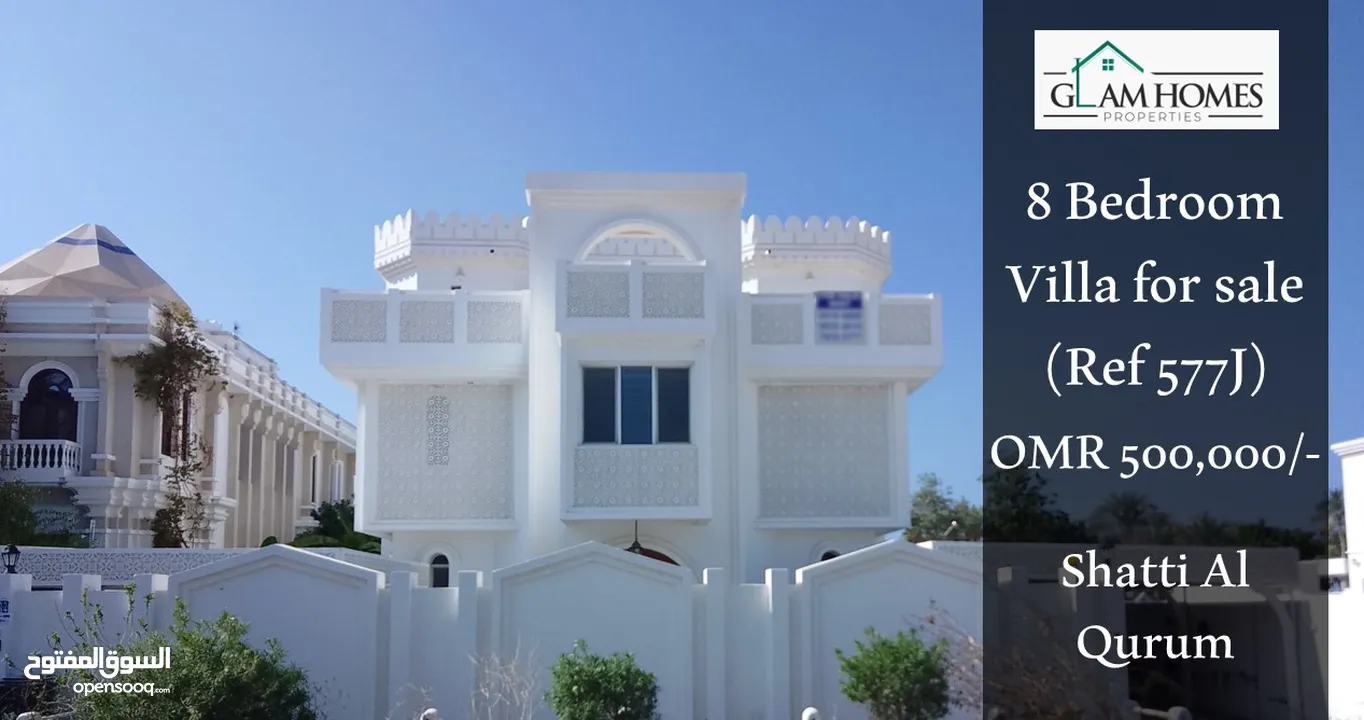 Beautiful 8 BR villa for sale close to the beach Ref: 577J