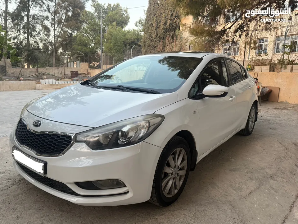 كيا سيراتو k3 فل مع فتحة سقف نخب ماتور 1600