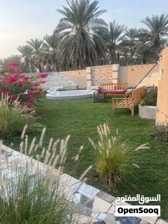 مزرعة جميله عائليه هادئه تصلح للحفلات للإيجار اليومي في رأس الخيمة