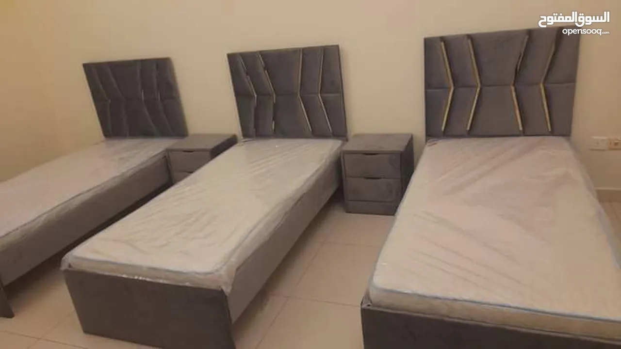 Single bed New with medical Mattress only 300