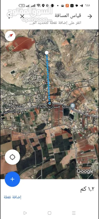 ارض للبيع قرمية حسبان 3100 متر لكامل القطعة قابل للأقساط