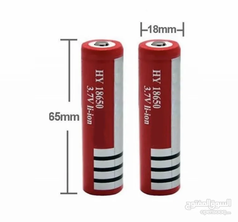 بطاريات شحن ليثيوم  Battery 3.7V