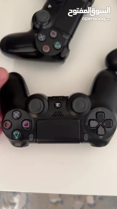 إيد بلايستيشن4  ذراع تحكم بلايستيشن4 playstation4 controller  مستعمل بحال الوكالة نظيفة جدا عالفحص