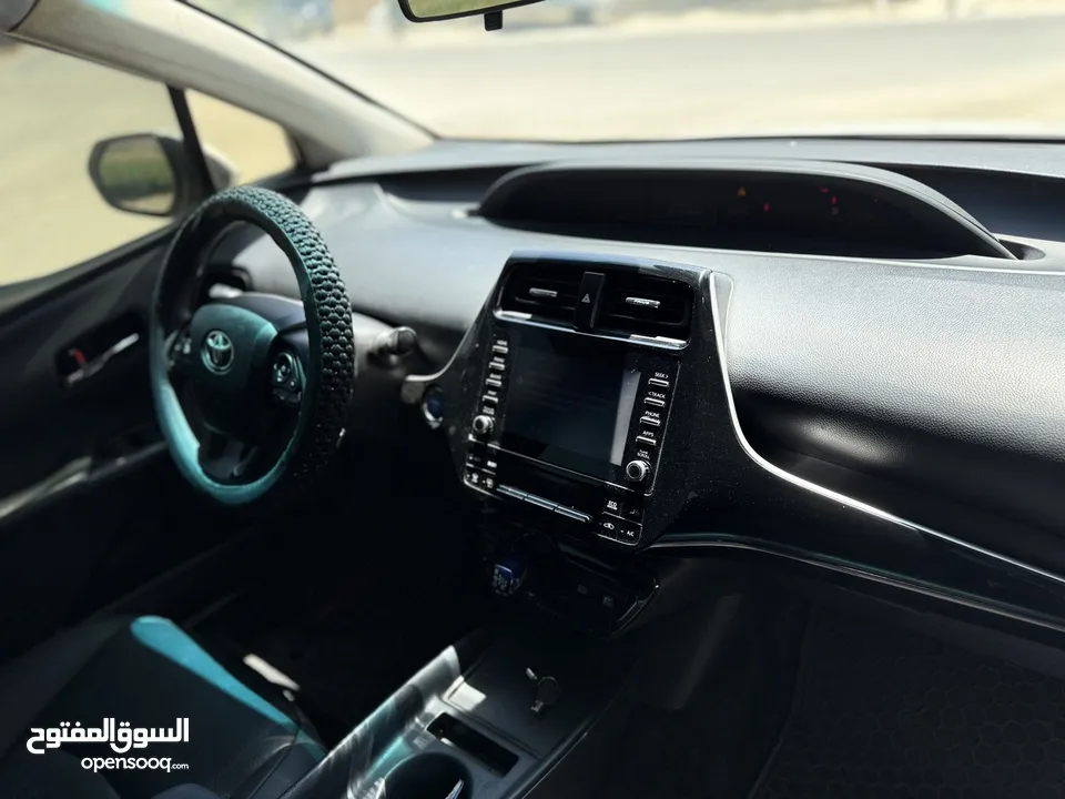 تويوتا بريوس 2020 سبعه جيد ولا ملاحظه هايبرد بطاريه ليثيوم اصليه