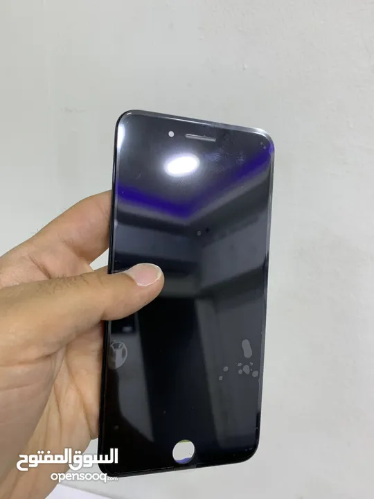 شاشة ايفون 8 plus اصلي شركة مكفولة 100%