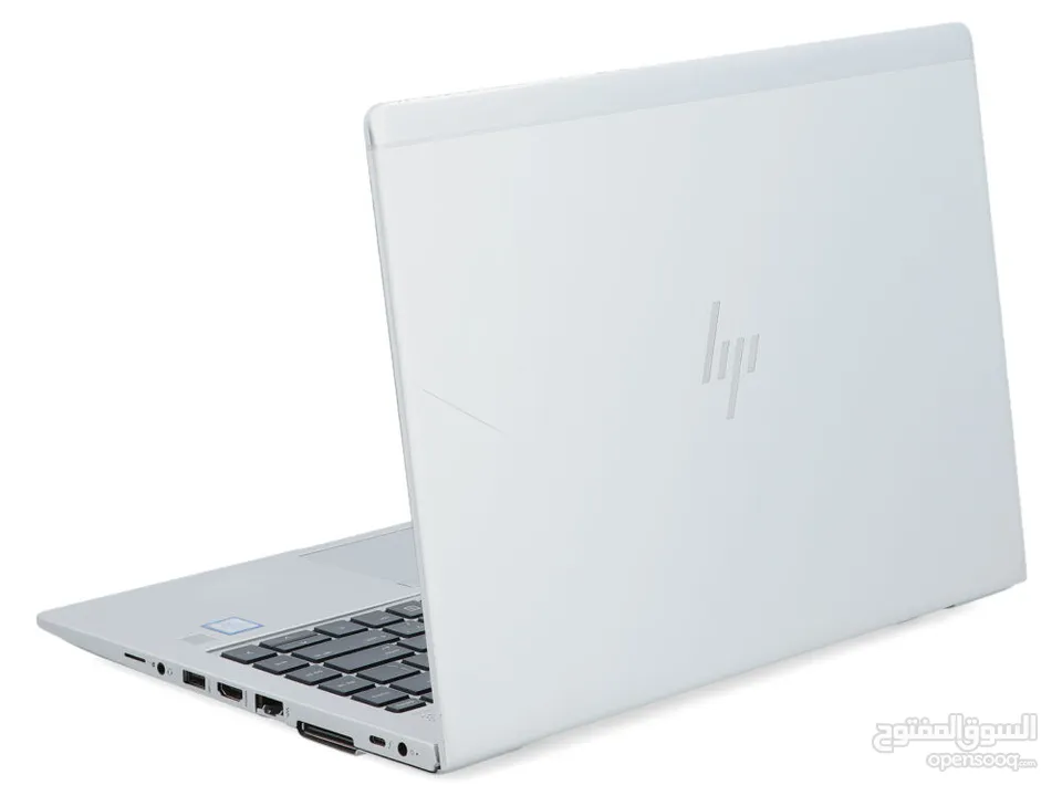 Hp 840 G5 (i5) الجيل التامن فضي و ماتيريال معدن شيك جدا باللوجو الجديد بتاع Hp