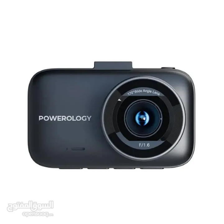 Powerology Dash Camera 4K Ultra With High Utility Built-in Sensors  كاميرا مع أجهزة استشعا مدمجة عال