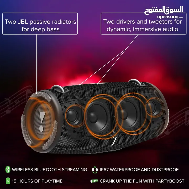 JBL Xtreme 3 - Portable Wireless Speaker