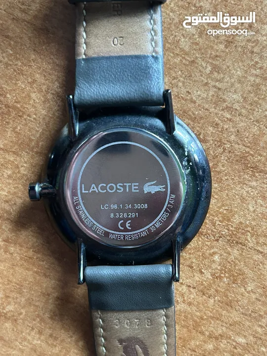 ساعة يد رجالة لاكوست Lacoste اصلية
