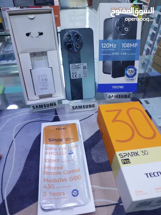 استخدام ايام اخو الجديد Sbark 30 pro 256g 16ram  كامل اغرضو الأصلية