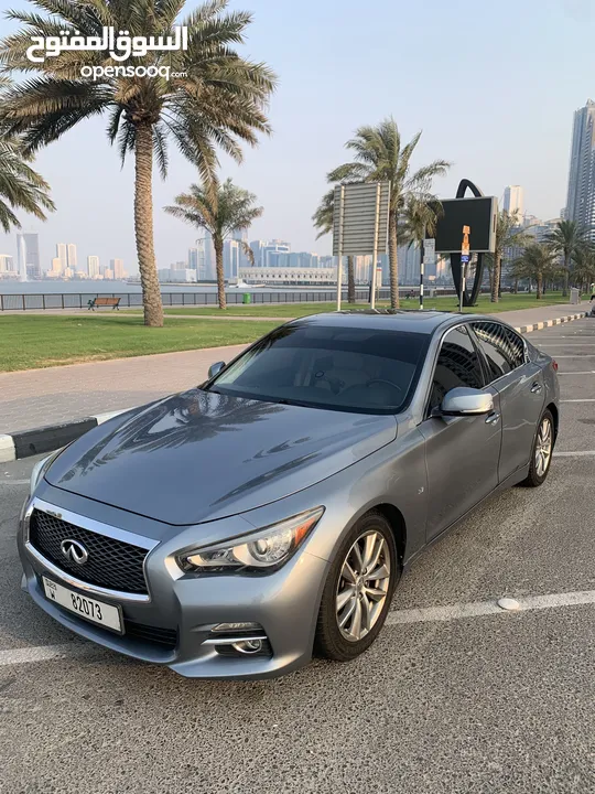 انفينيتي Q50 بحالة ممتازة