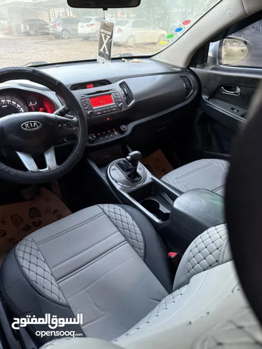 فقط 52 الف كاش جيب كيا سبورتج 2012 فل يد اولى اغلبه دهان شركة ترخيص تامين جيب بالورقة سعر حرق 4/4